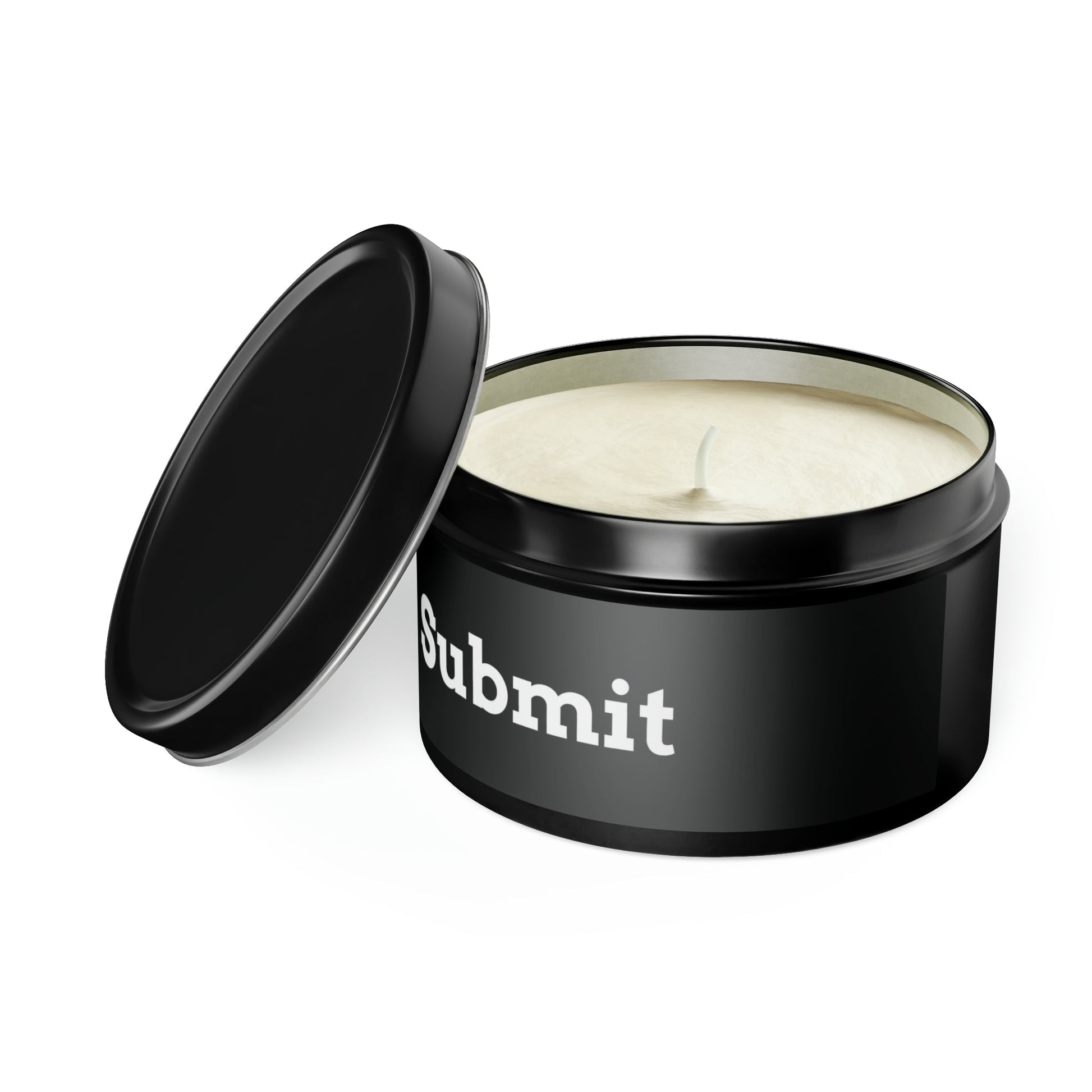 Tin Candle - Submit - Premium Tin Candle from Printify - Just $9.33! Shop now at Concordia Style Boutique