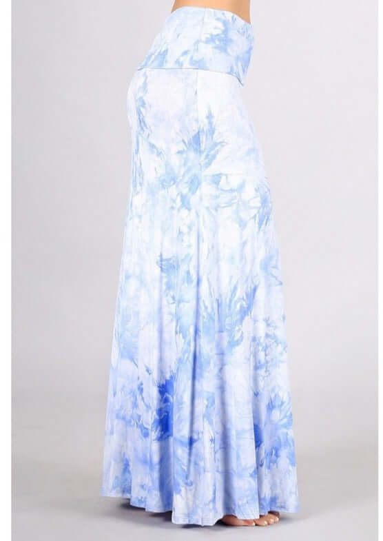 In the Clouds Soft Feel Maxi Skirt Made in USA - Concordia Style Boutique