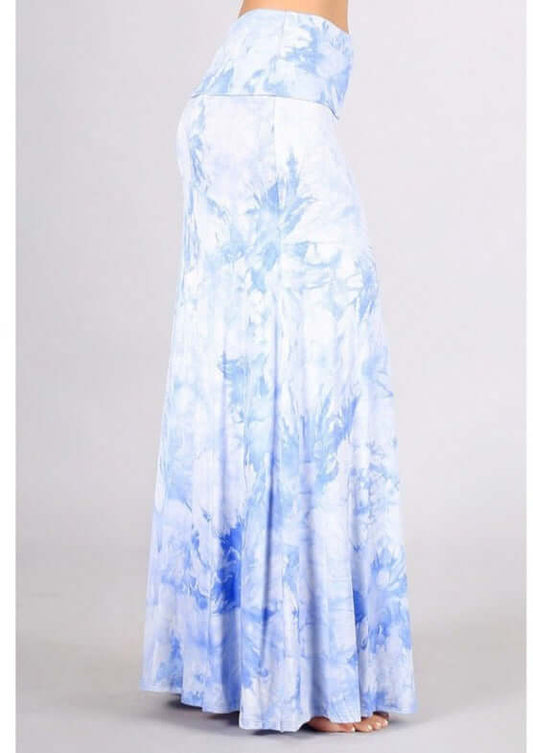 In the Clouds Soft Feel Maxi Skirt Made in USA - Concordia Style Boutique
