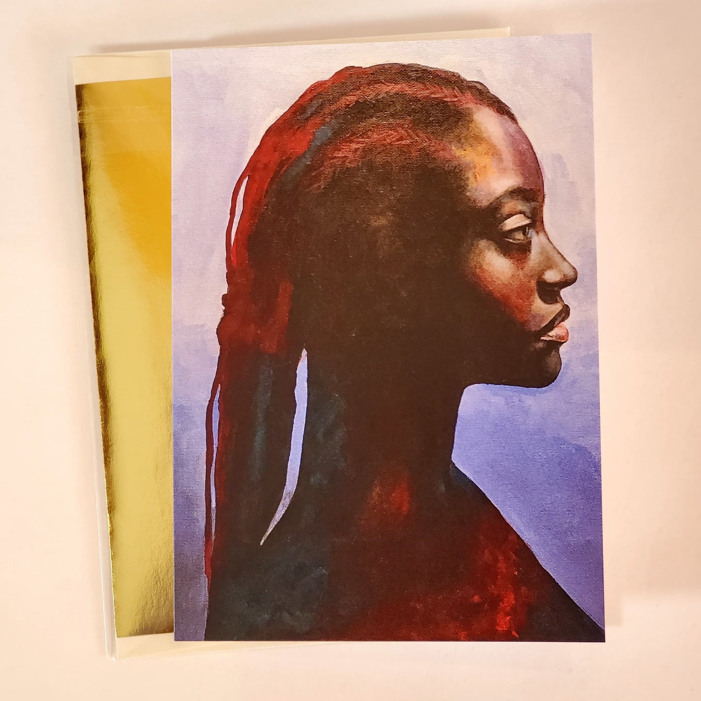 'FLORESCENCE' S. Ross Browne Greeting Card: 5x7 Frame Ready