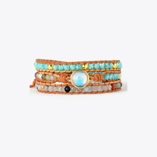 Opal Beaded Layered Bracelet - Concordia Style Boutique