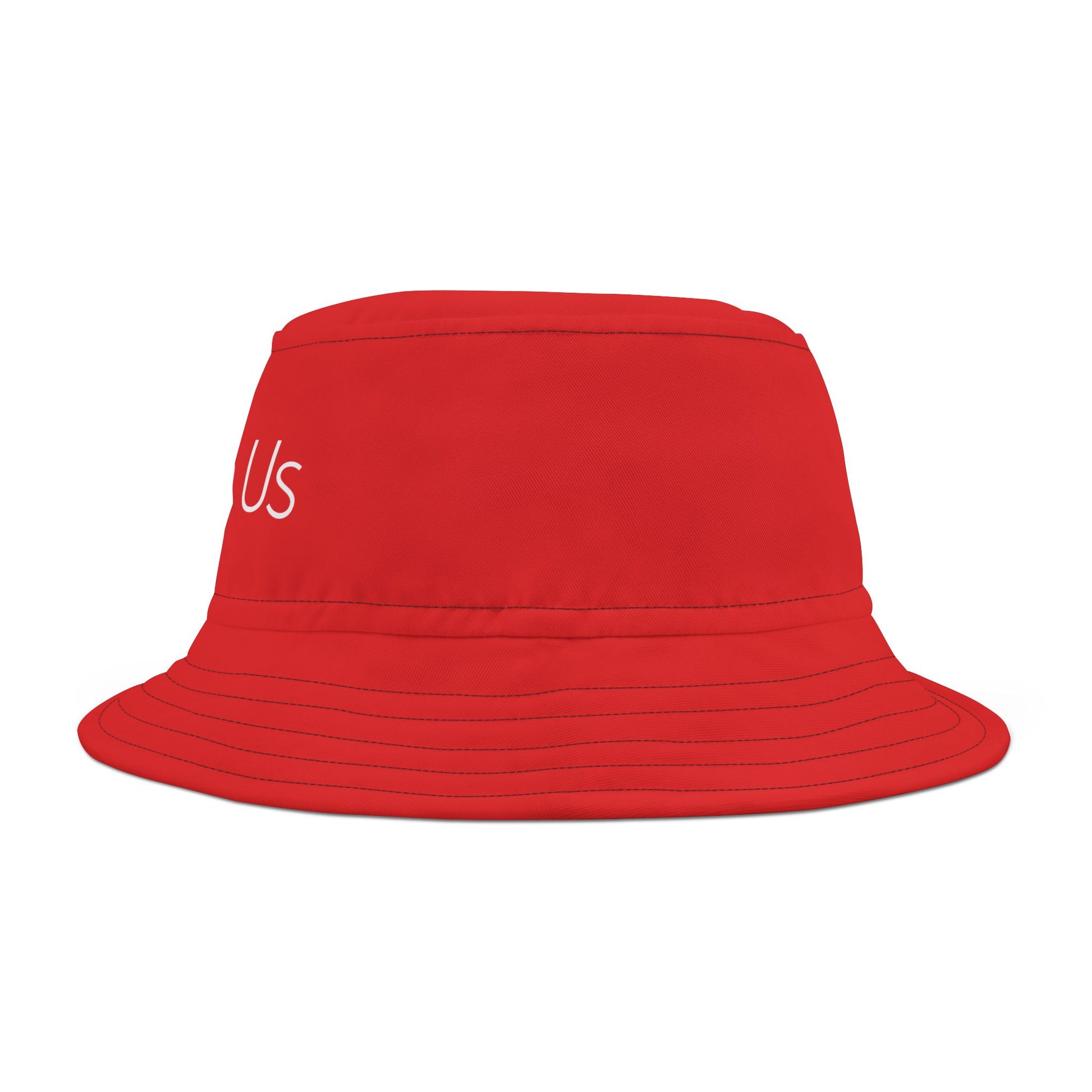 "They Not Like Us" - Bucket Hat (Red) - Premium Hats from Concordia Style Boutique - Just $27.84! Shop now at Concordia Style Boutique