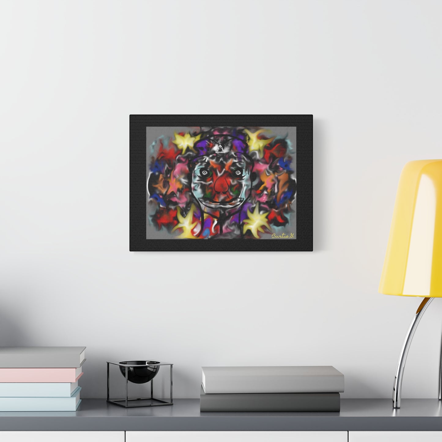 "Tears of a Clown" - Canvas - Premium Canvas from Concordia Style Boutique - Just $23.12! Shop now at Concordia Style Boutique