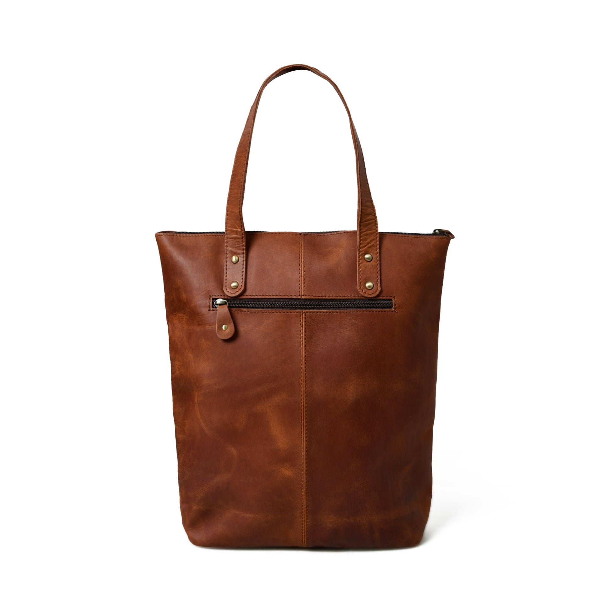 Multicoloured Leather Tote Bag - Concordia Style Boutique