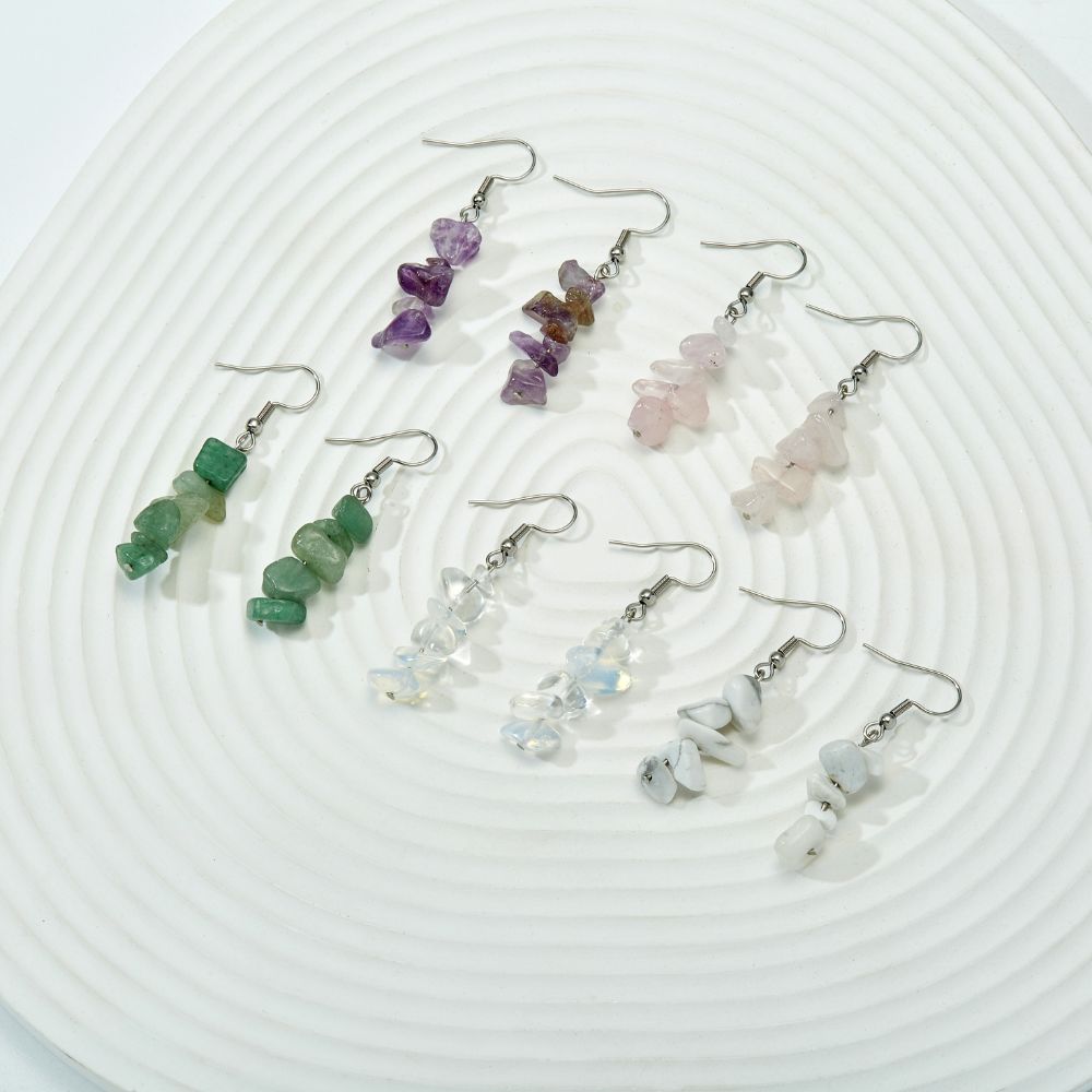 BOHEMIAN CRYSTAL EARRINGS (PAIR) - Concordia Style Boutique