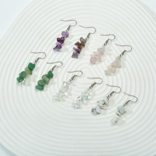 BOHEMIAN CRYSTAL EARRINGS (PAIR) - Concordia Style Boutique