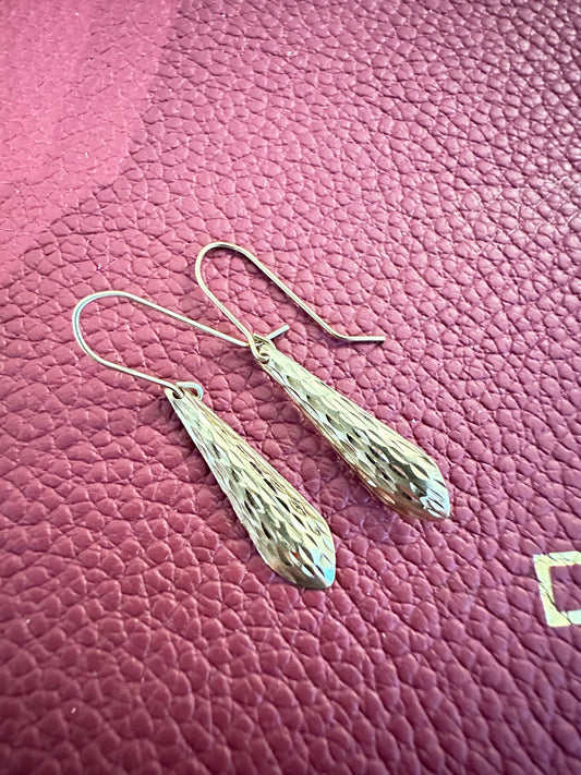 14K Gold Dangle Earrings