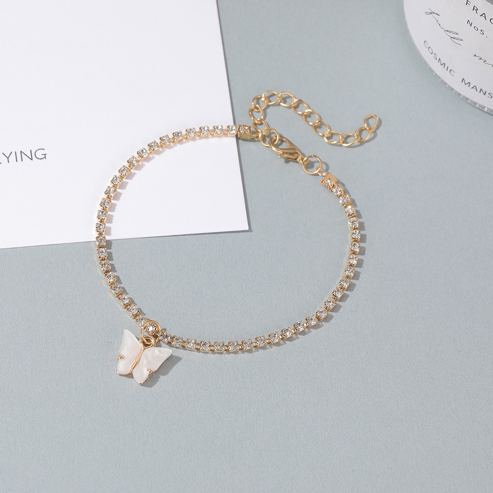 BUTTERFLY GOLD ANKLET - Concordia Style Boutique