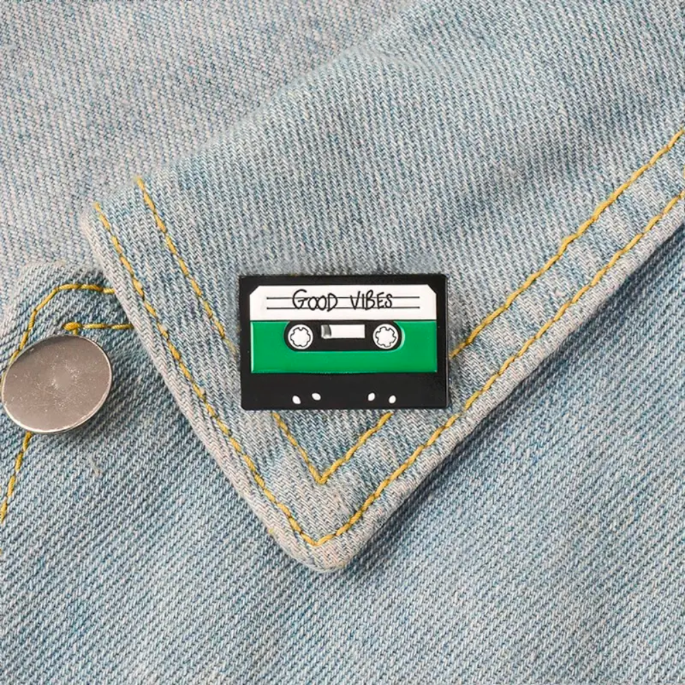 CASSETTE TAPE PIN - Concordia Style Boutique