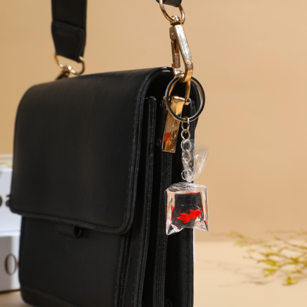 GOLDFISH KEYCHAIN - Concordia Style Boutique