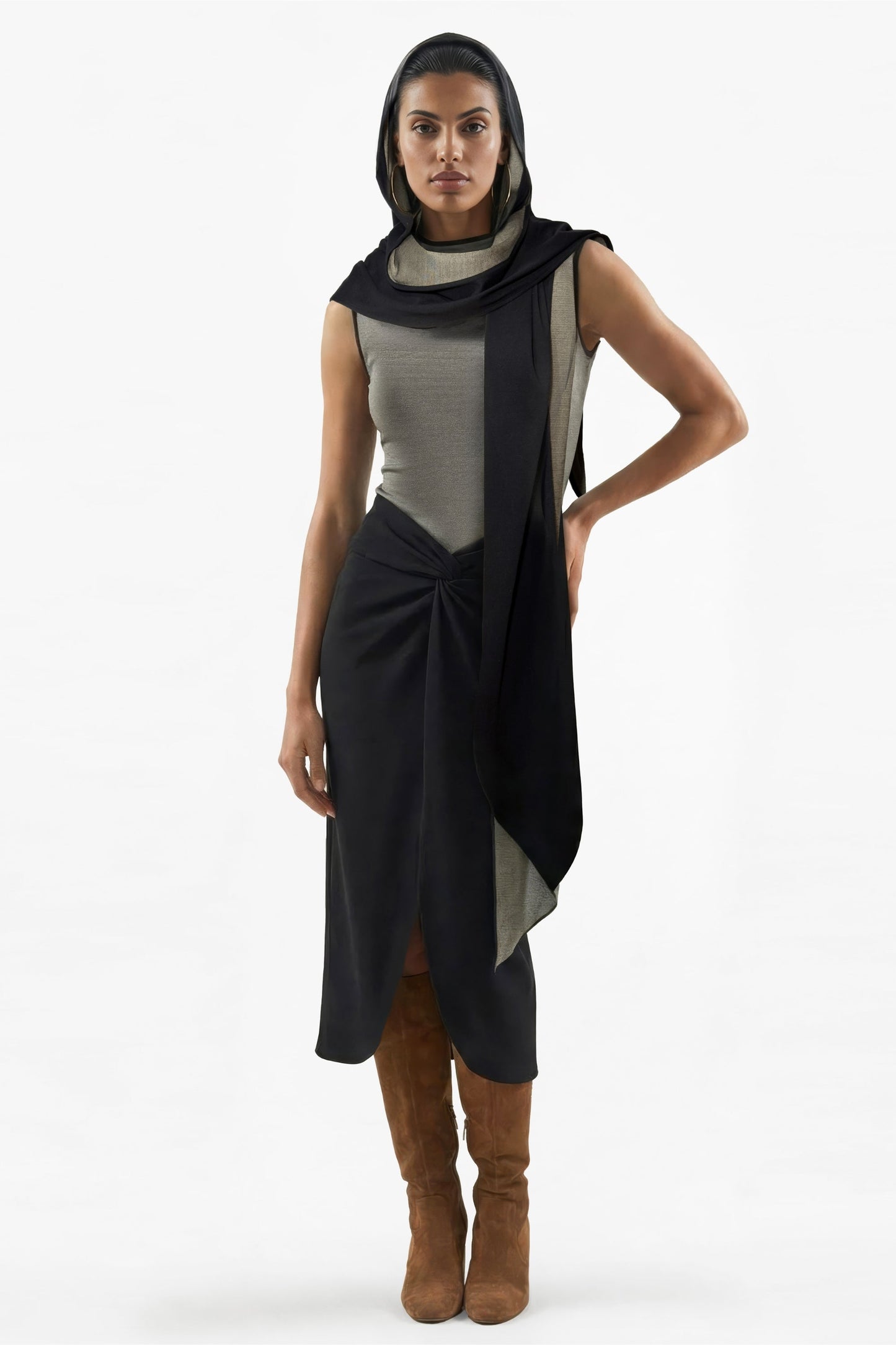 The Halo Hooded Scarf