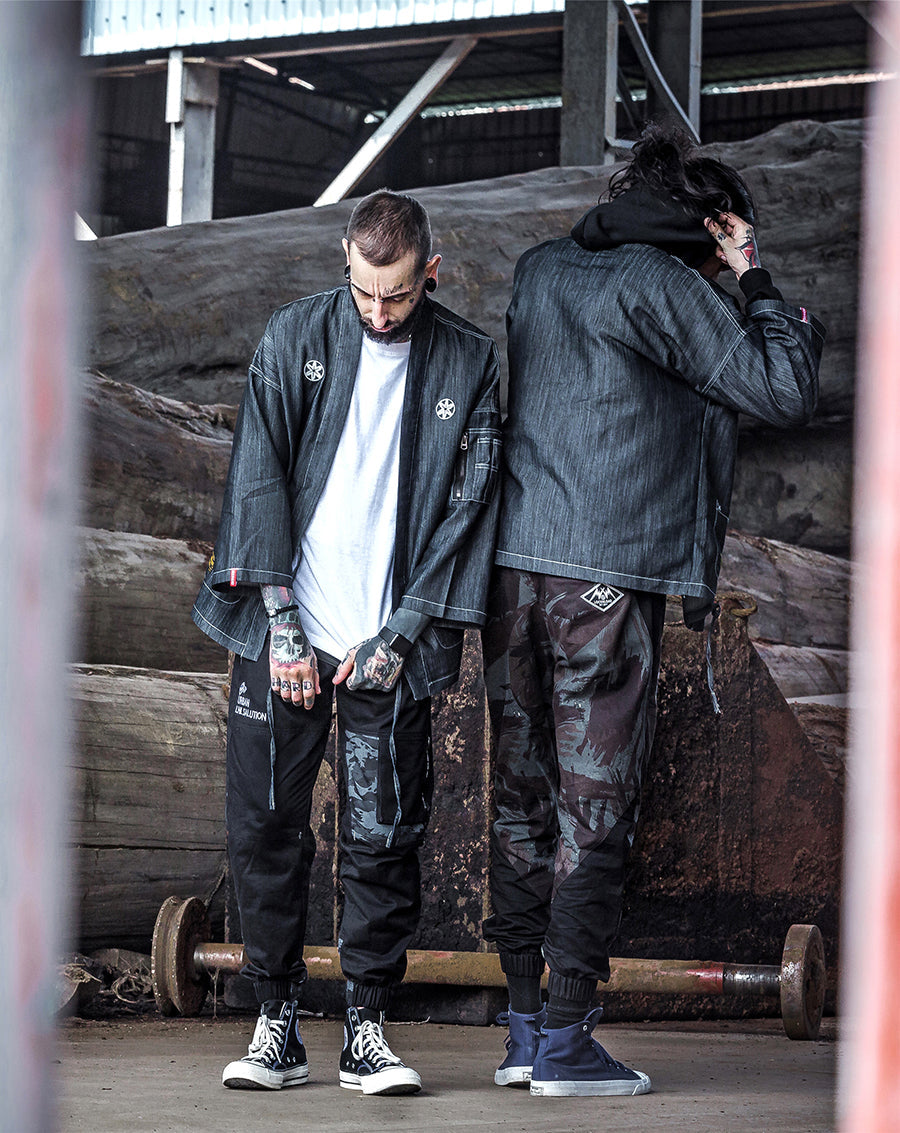 LALKW002 Dark Lotus Samurai Shirt - Concordia Style Boutique