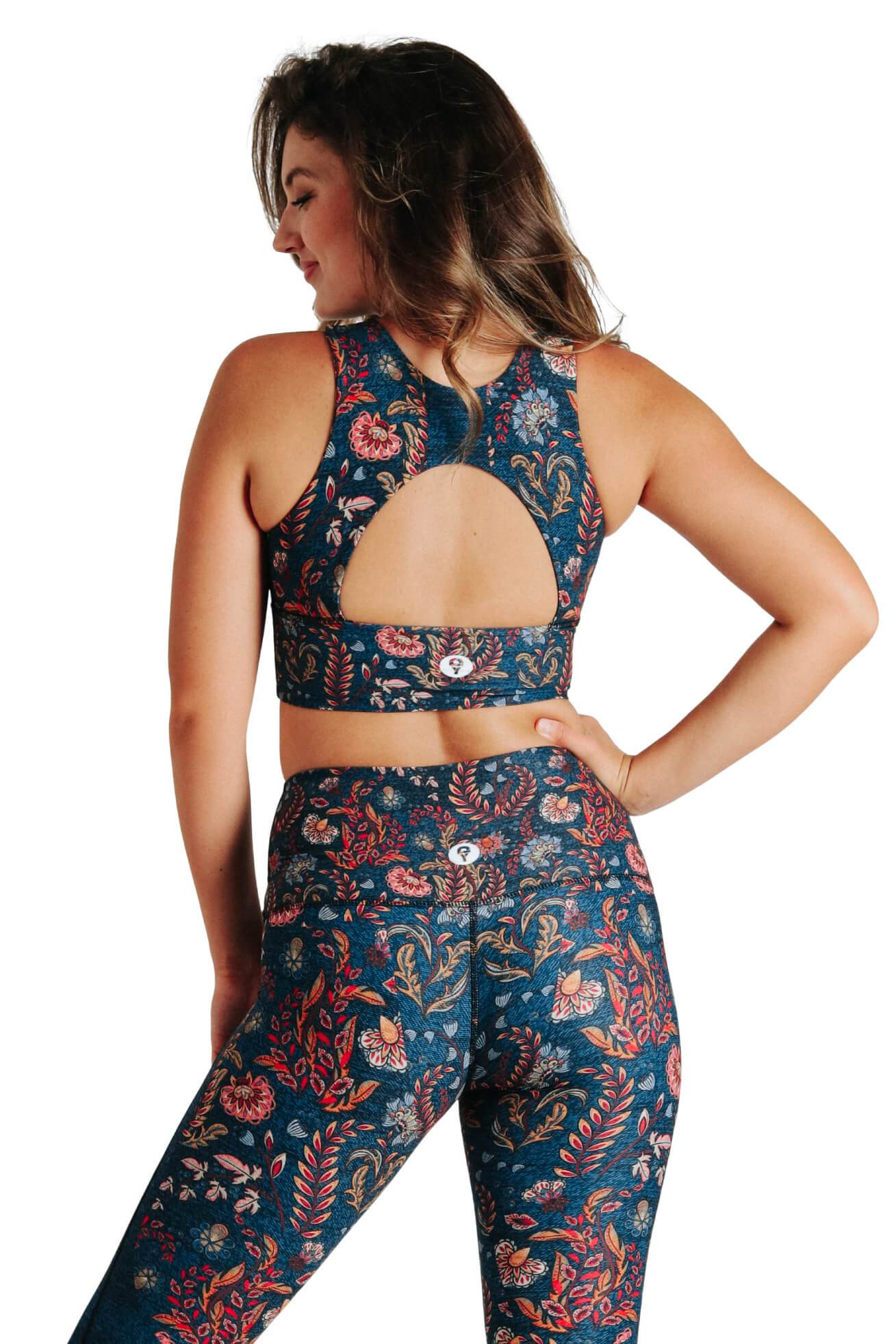 Free Range Sports Bra - Festival Denim - Concordia Style Boutique
