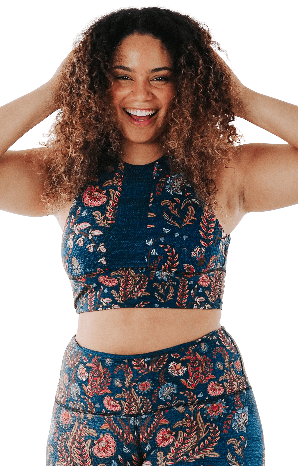 Free Range Sports Bra - Festival Denim - Concordia Style Boutique