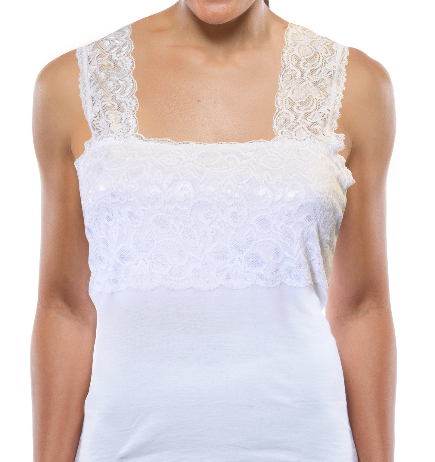 Lace Layering Camisole (Style 1506) - Concordia Style Boutique