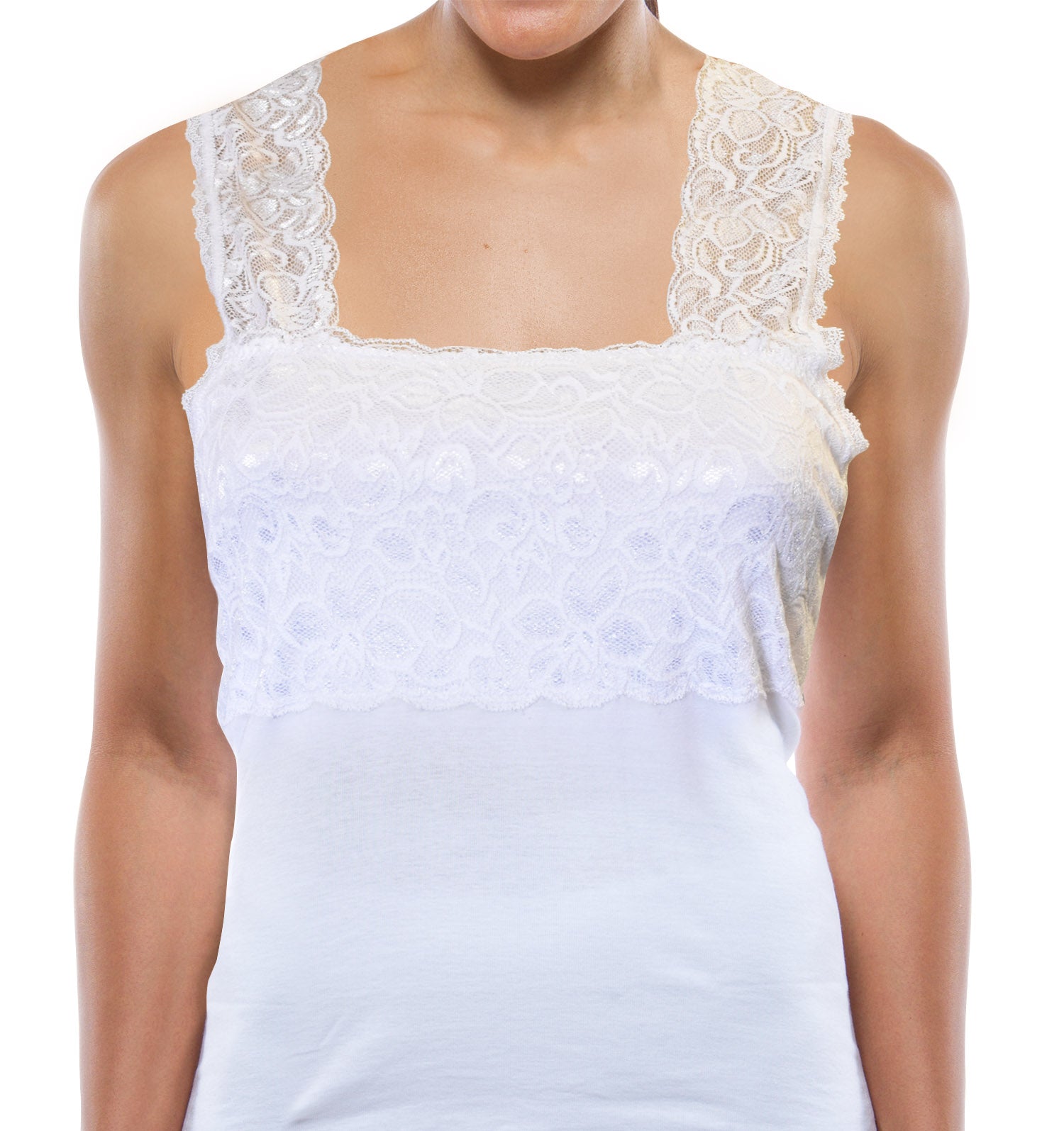 Lace Layering Camisole (Style 1506) - Concordia Style Boutique