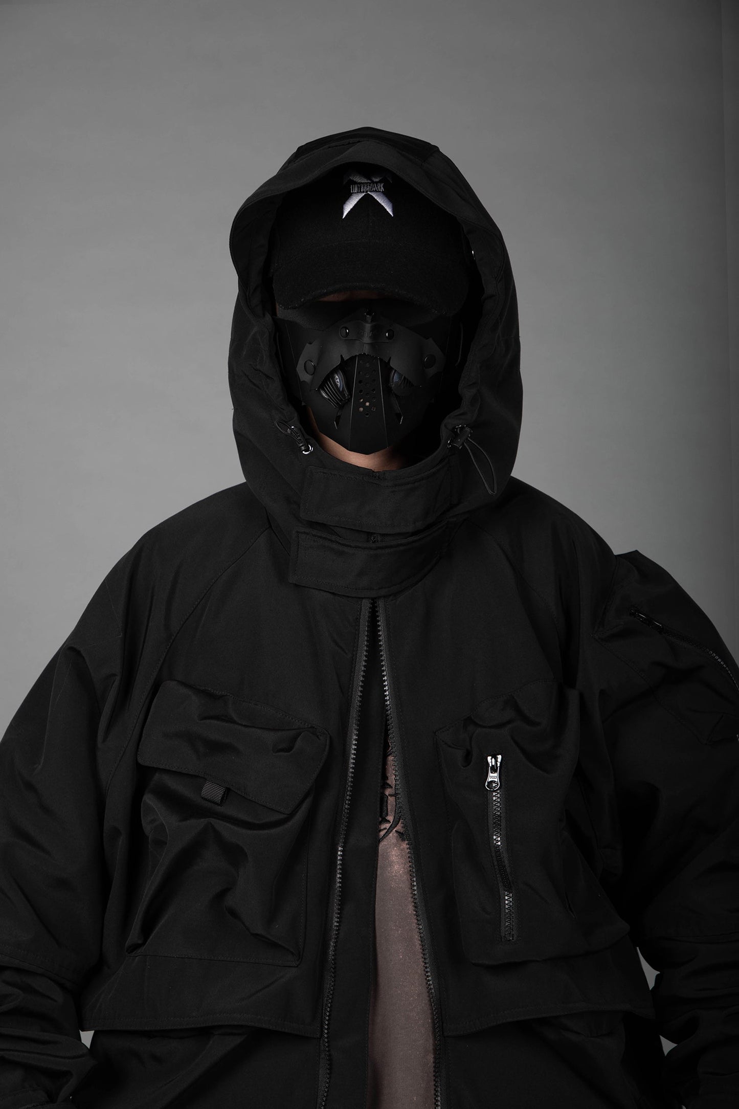 HiJ25 Black Storage X Tech Jacket - Concordia Style Boutique