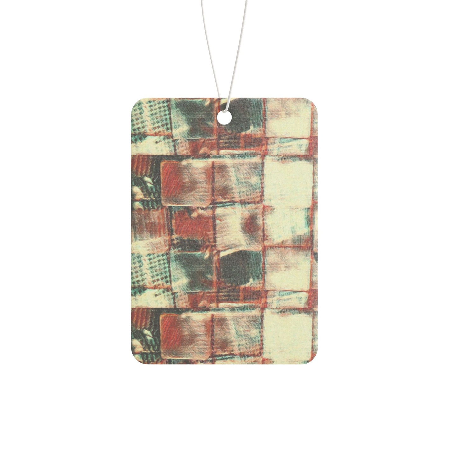 Car Air Freshener - "Square Dance" - Premium car air freshener from Concordia Style Boutique - Just $9.95! Shop now at Concordia Style Boutique