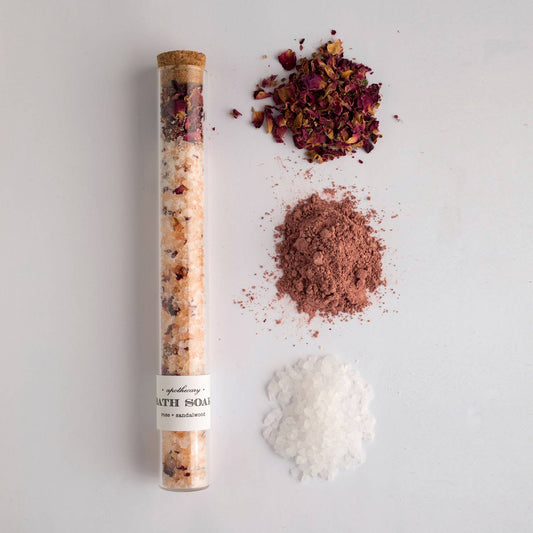 Rose Sandalwood Bath Soak: A Luxurious Soak for the Senses - Concordia Style Boutique