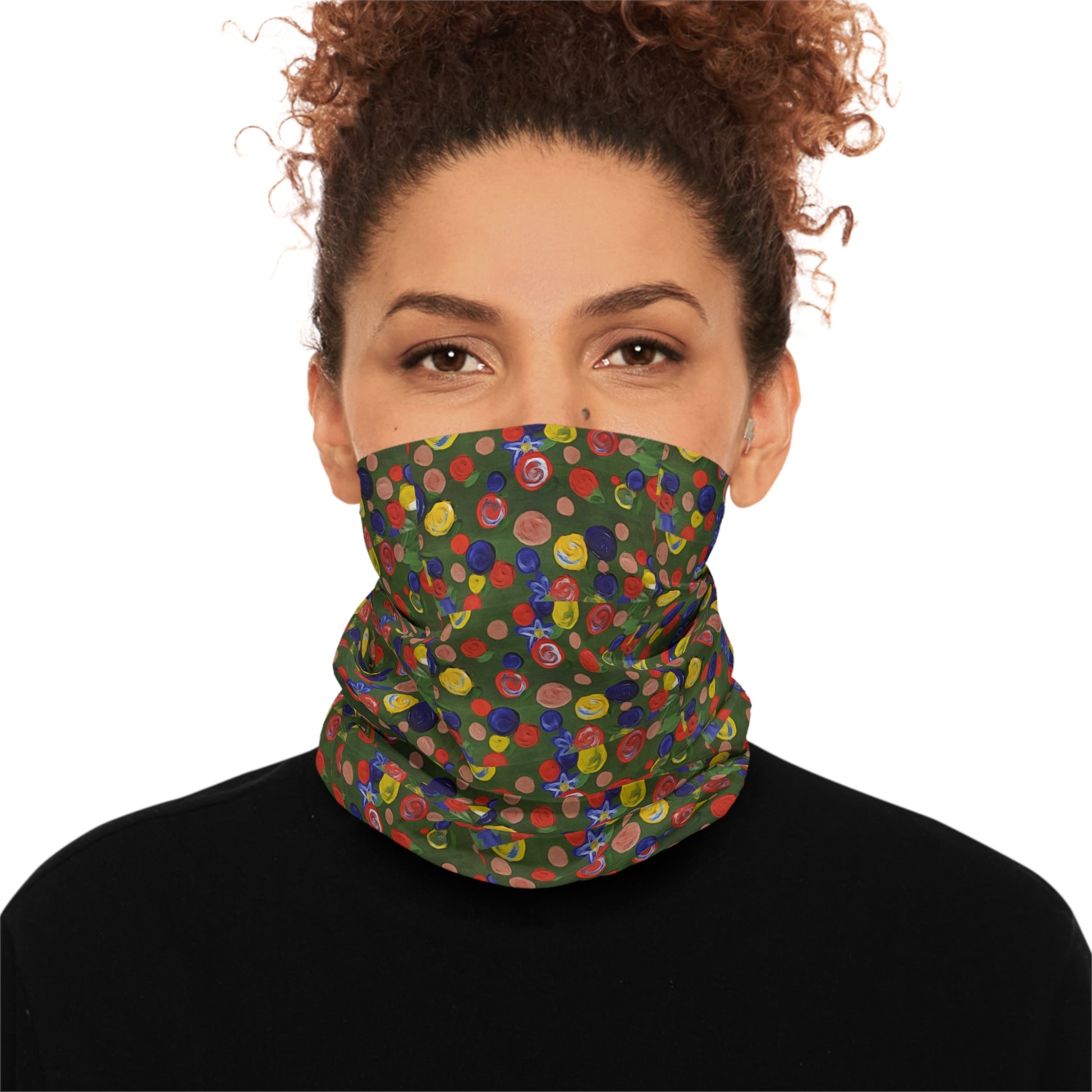 Lightweight Neck Gaiter - "Blobs" - Premium Neck Gaiter from Concordia Style Boutique - Just $18.76! Shop now at Concordia Style Boutique