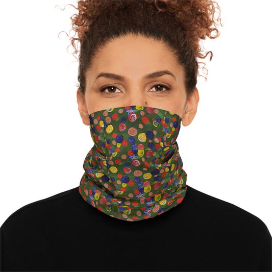 Lightweight Neck Gaiter - "Blobs" - Premium Neck Gaiter from Concordia Style Boutique - Just $18.76! Shop now at Concordia Style Boutique