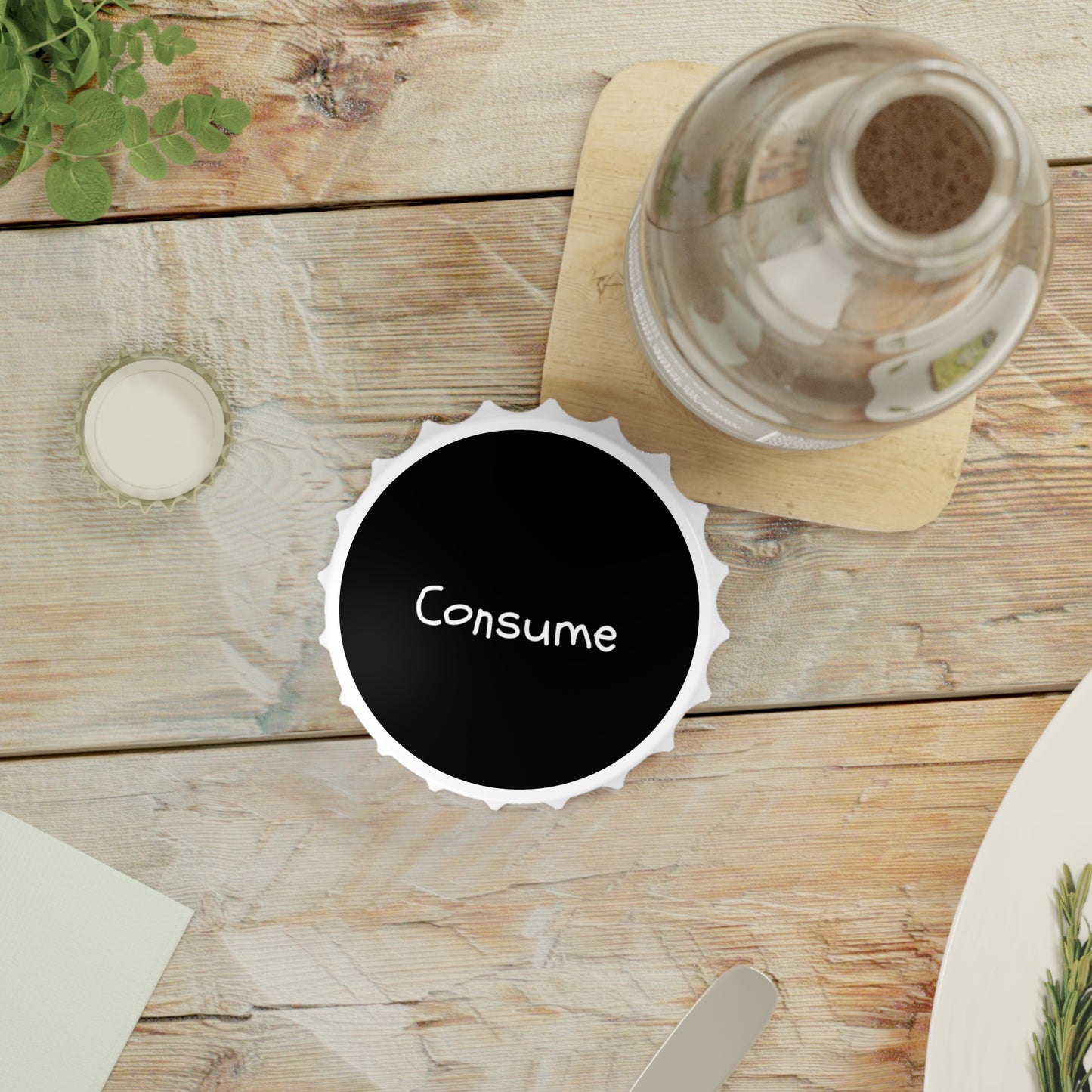 Bottle Opener - "Consume" - Premium bottle opener from Concordia Style Boutique - Just $16.45! Shop now at Concordia Style Boutique