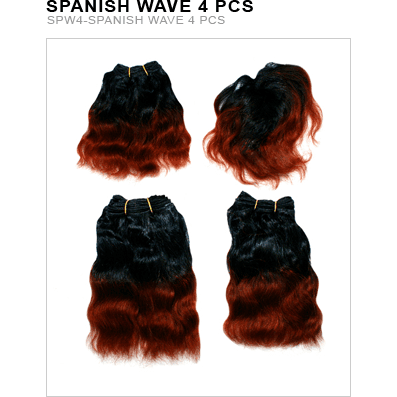 Unique's Human Hair Spanish Wave 4 Piece - Concordia Style Boutique