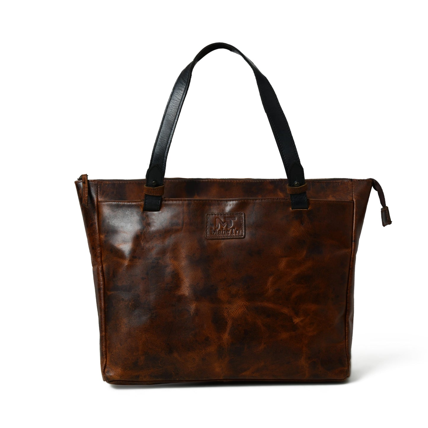 Portland Leather Tote with Zipper - Concordia Style Boutique