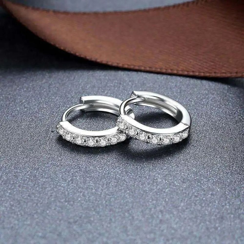 HUGGIE HOOP EARRINGS (PAIR) - Concordia Style Boutique