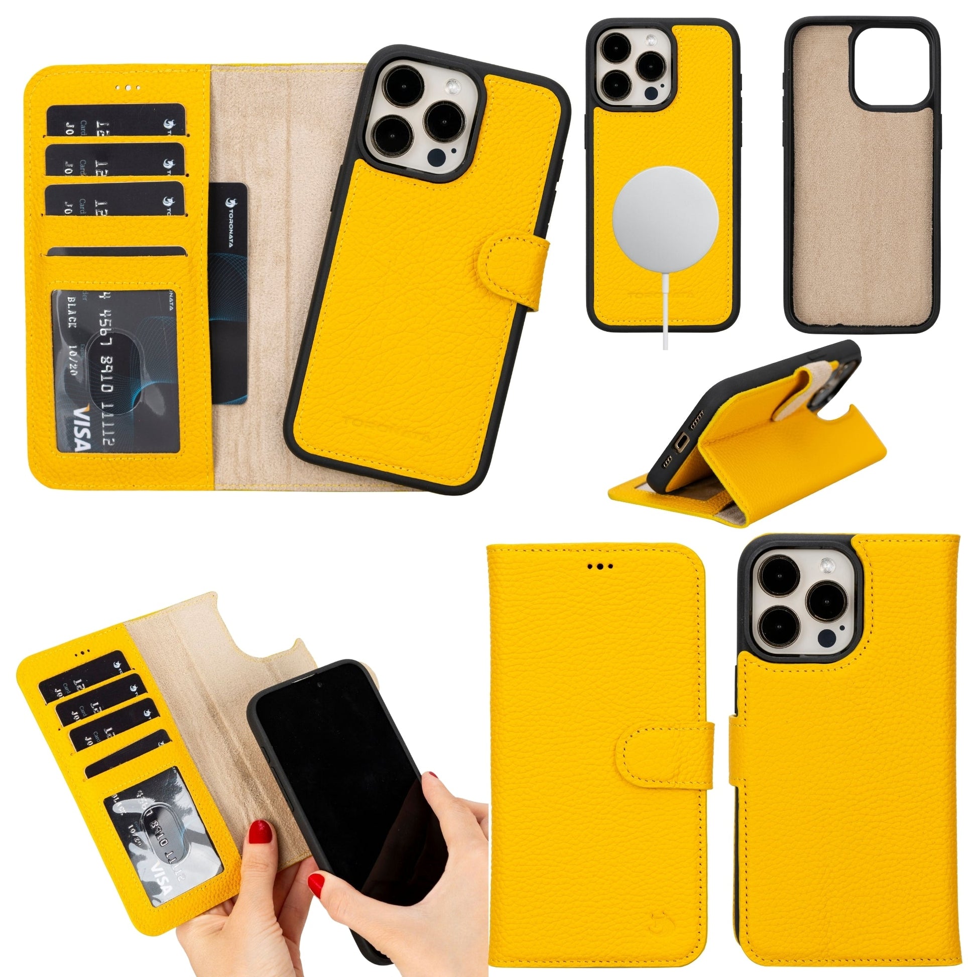 Casper Leather iPhone 14 Pro Max Wallet Case | MagSafe - Concordia Style Boutique