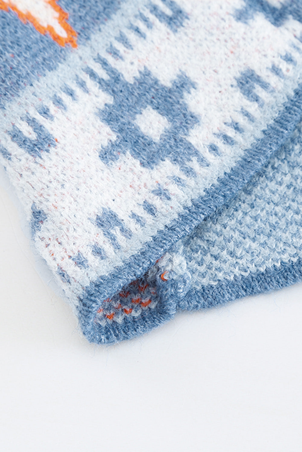 Ariah Aztec Print Open Front Knitted Cardigan - Concordia Style Boutique