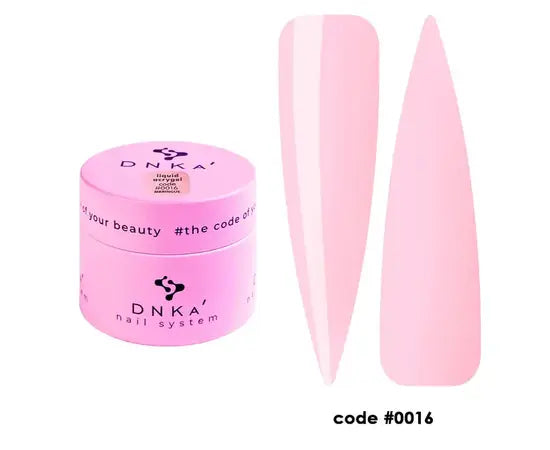 Nail gel DNKa Liquid Acrygel 12ml,15ml.