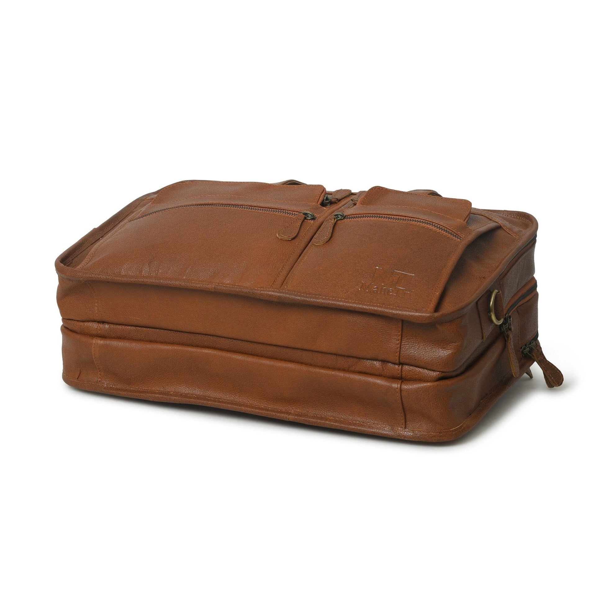 MaheTri Captain Buffalo Briefcase - Concordia Style Boutique