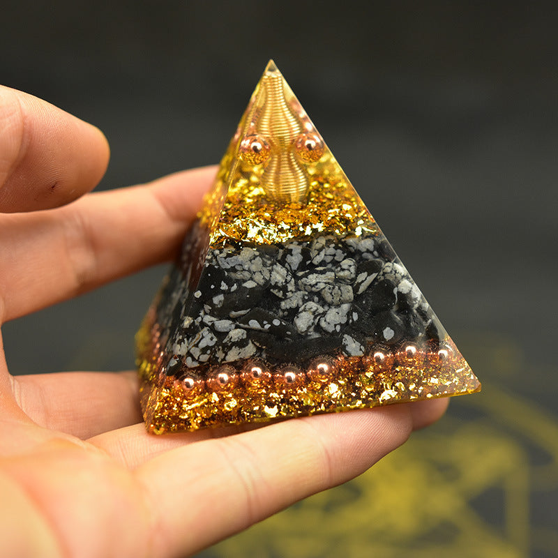 Reiki Orgonite Energy Pyramid - Premium pyramid from Concordia Style Boutique - Just $27! Shop now at Concordia Style Boutique