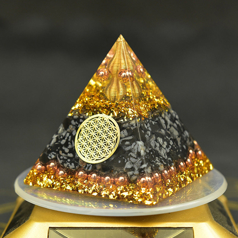 Reiki Orgonite Energy Pyramid - Premium pyramid from Concordia Style Boutique - Just $27! Shop now at Concordia Style Boutique