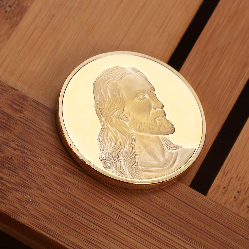 Jesus Commemorative Coin  (3 coins) - Premium Jesus Commemorative Coin from Concordia Style Boutique - Just $5! Shop now at Concordia Style Boutique