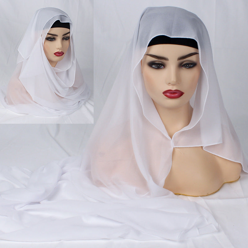 Pure Color Headscarf Set - Malay-Indonesia Hijab - Veil Long Scarf Women - Premium hijab from erDouckan - Just $17.87! Shop now at Concordia Style Boutique