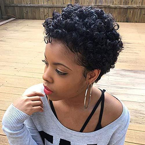 Short Curly Hair Ladies Wig - Premium wig from Concordia Style Boutique - Just $21.97! Shop now at Concordia Style Boutique