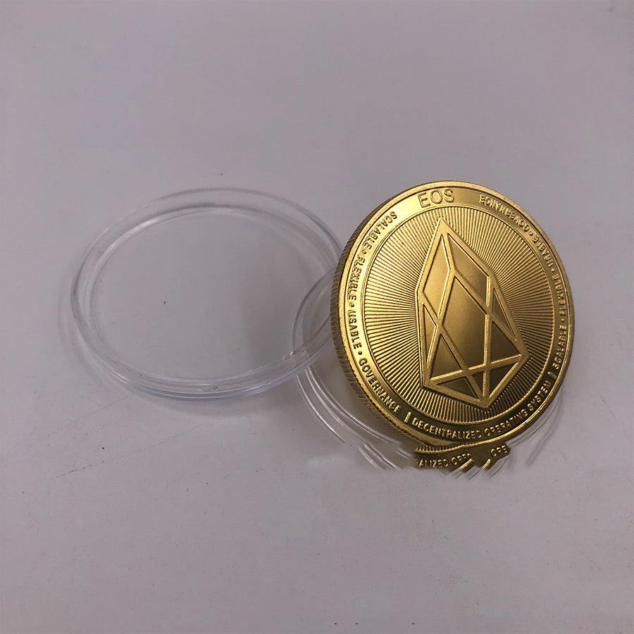Multi Metal Commemorative Coin - Digital Virtual Coin- Bitcoin Coin - Premium Commemorative Coin from erDouckan - Just $25.87! Shop now at Concordia Style Boutique