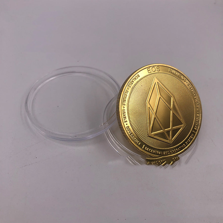 Multi Metal Commemorative Crypto Coin - Premium Commemorative Coin from Concordia Style Boutique - Just $25.87! Shop now at Concordia Style Boutique