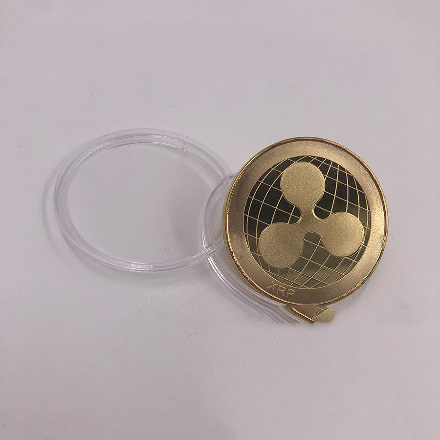 Multi Metal Commemorative Crypto Coin - Premium Commemorative Coin from Concordia Style Boutique - Just $25.87! Shop now at Concordia Style Boutique