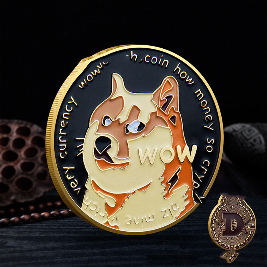 Multi Metal Commemorative Crypto Coin - Digital Virtual Coin - Premium Commemorative Coin from Concordia Style Boutique - Just $25.87! Shop now at Concordia Style Boutique