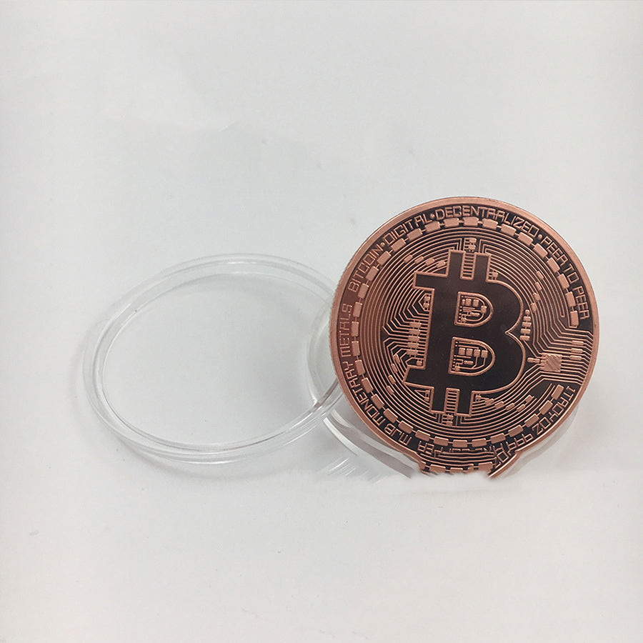 Multi Metal Commemorative Crypto Coin - Premium Commemorative Coin from Concordia Style Boutique - Just $25.87! Shop now at Concordia Style Boutique