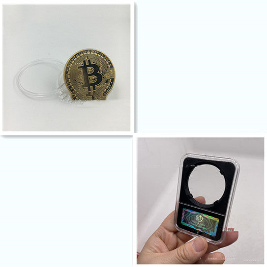 Multi Metal Commemorative Crypto Coin - Premium Commemorative Coin from Concordia Style Boutique - Just $25.87! Shop now at Concordia Style Boutique