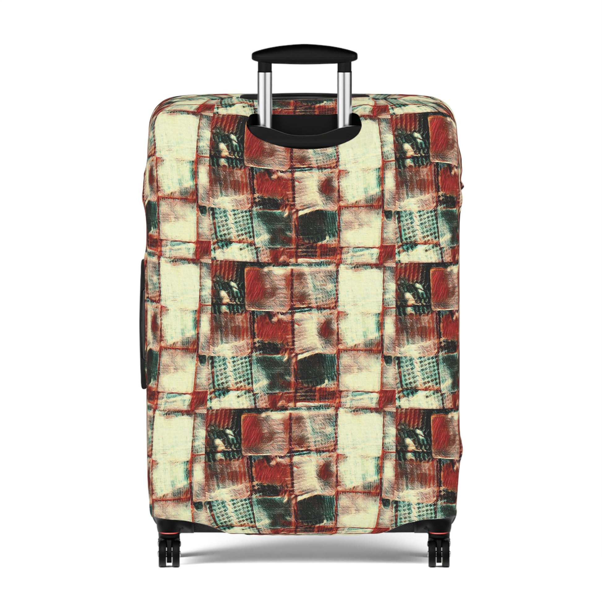 Luggage Cover - "Square Dance" - Premium Luggage Cover from Concordia Style Boutique - Just $31.25! Shop now at Concordia Style Boutique