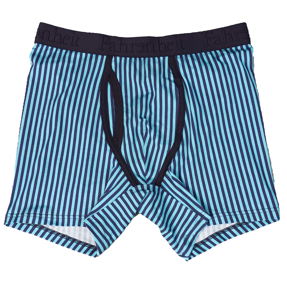 Newman Boxer Brief | Vertical Stripe Blue - Concordia Style Boutique