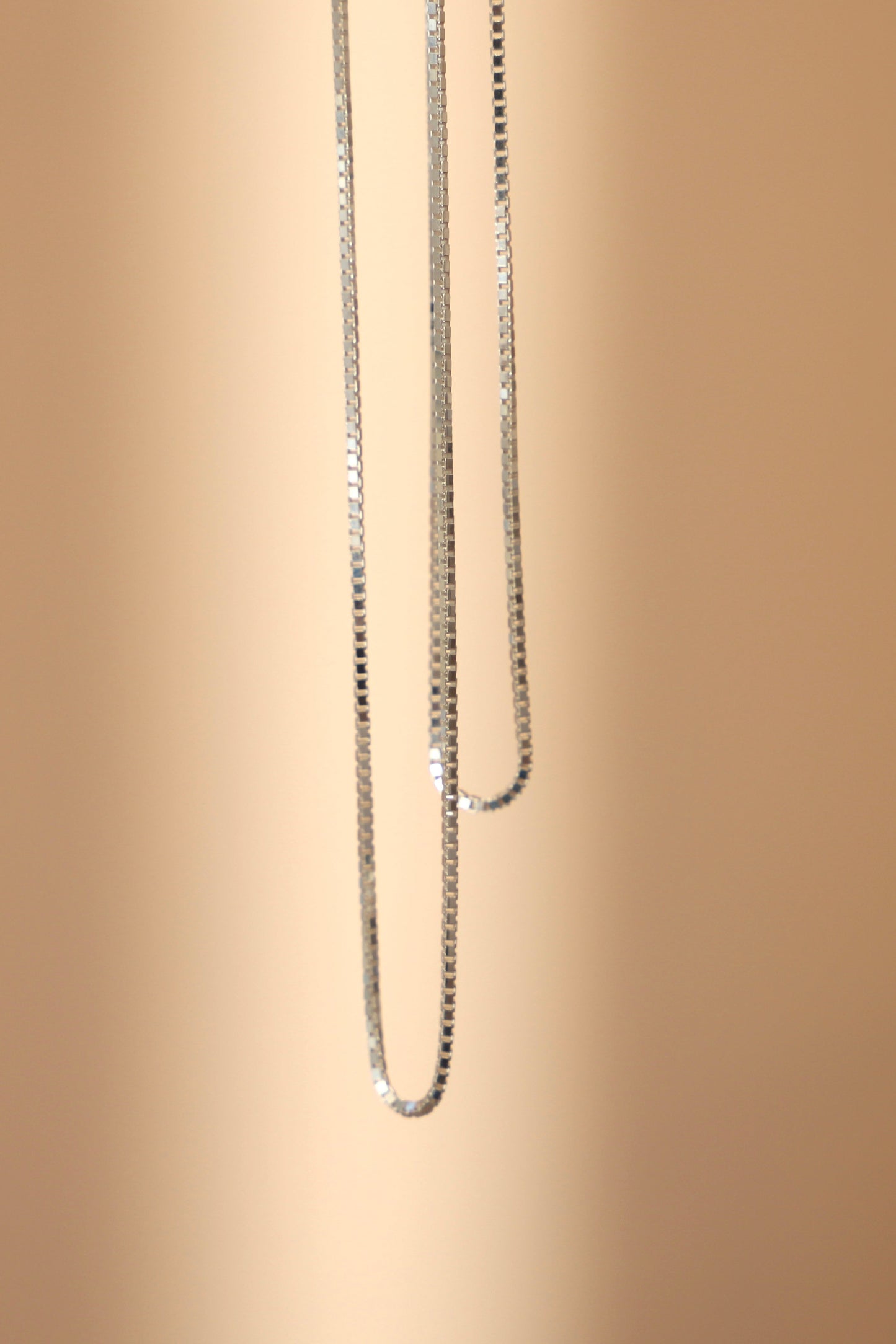 STERLING SILVER BOX CHAIN - Concordia Style Boutique