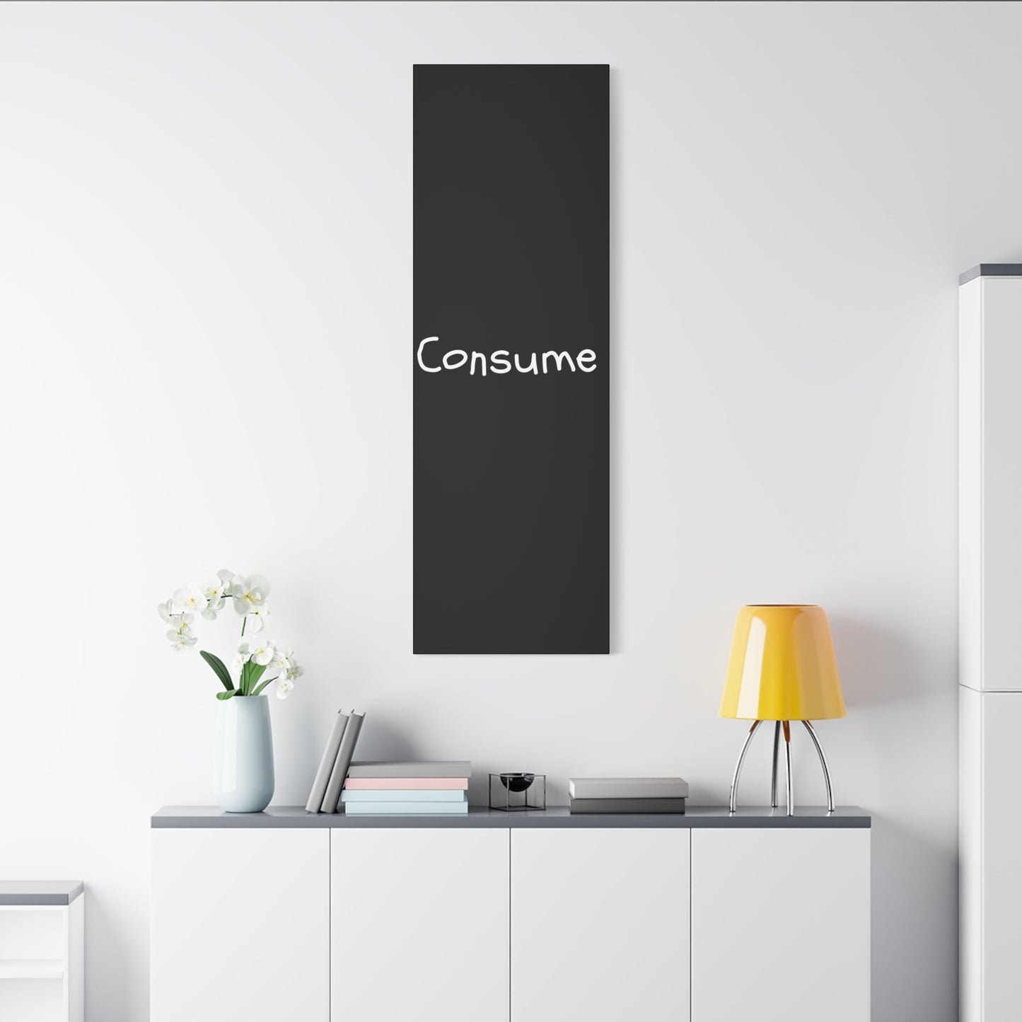 Classic Canvas -"Consume" - Premium Canvas from Concordia Style Boutique - Just $26.40! Shop now at Concordia Style Boutique