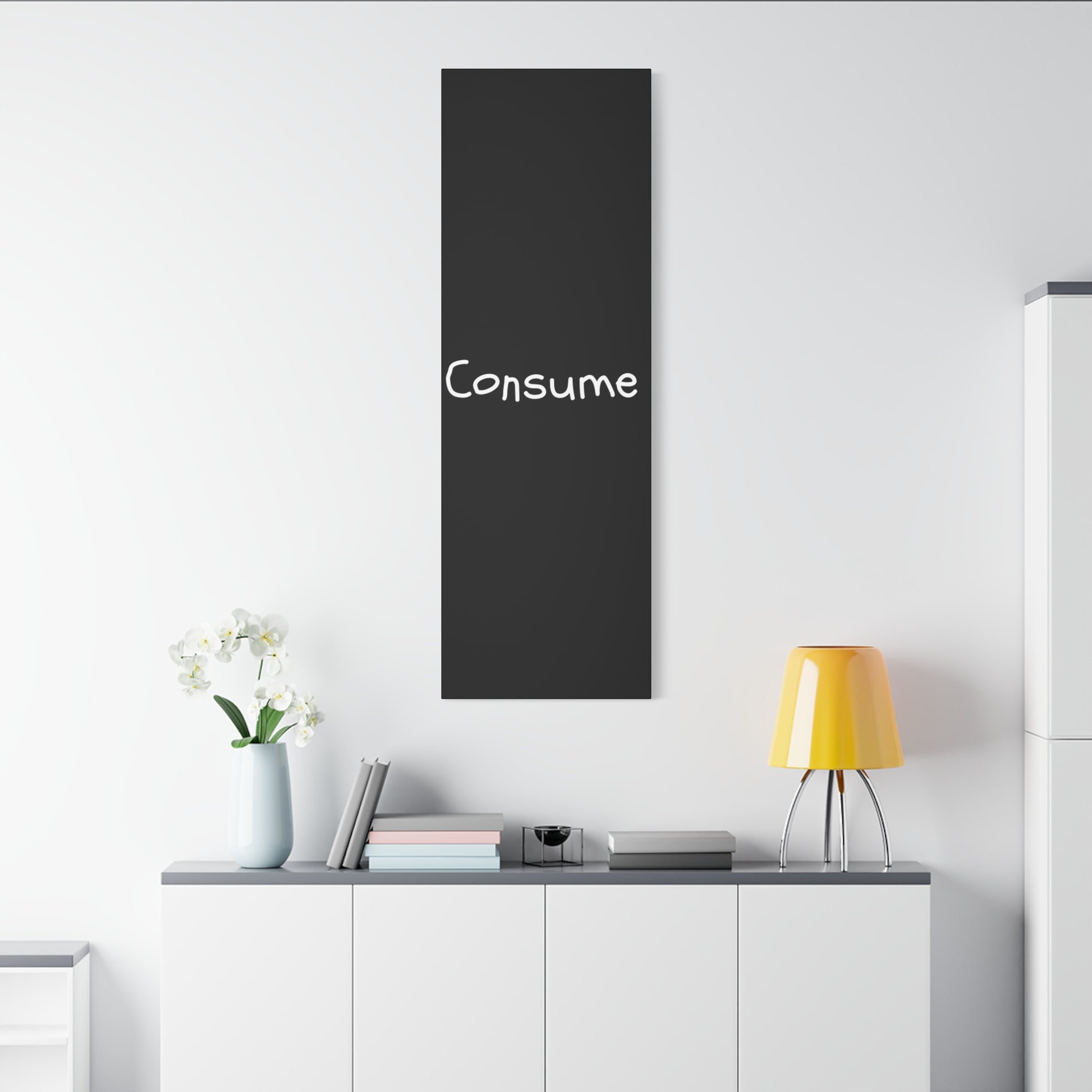 Classic Canvas -"Consume" - Premium Canvas from Concordia Style Boutique - Just $26.40! Shop now at Concordia Style Boutique