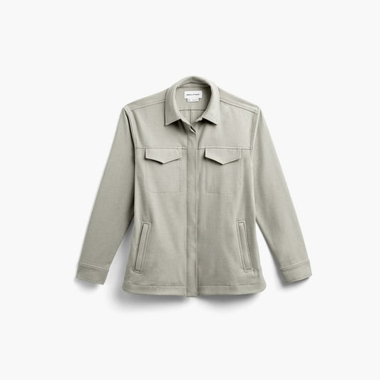 Women's Fusion Overshirt - Taupe - Concordia Style Boutique